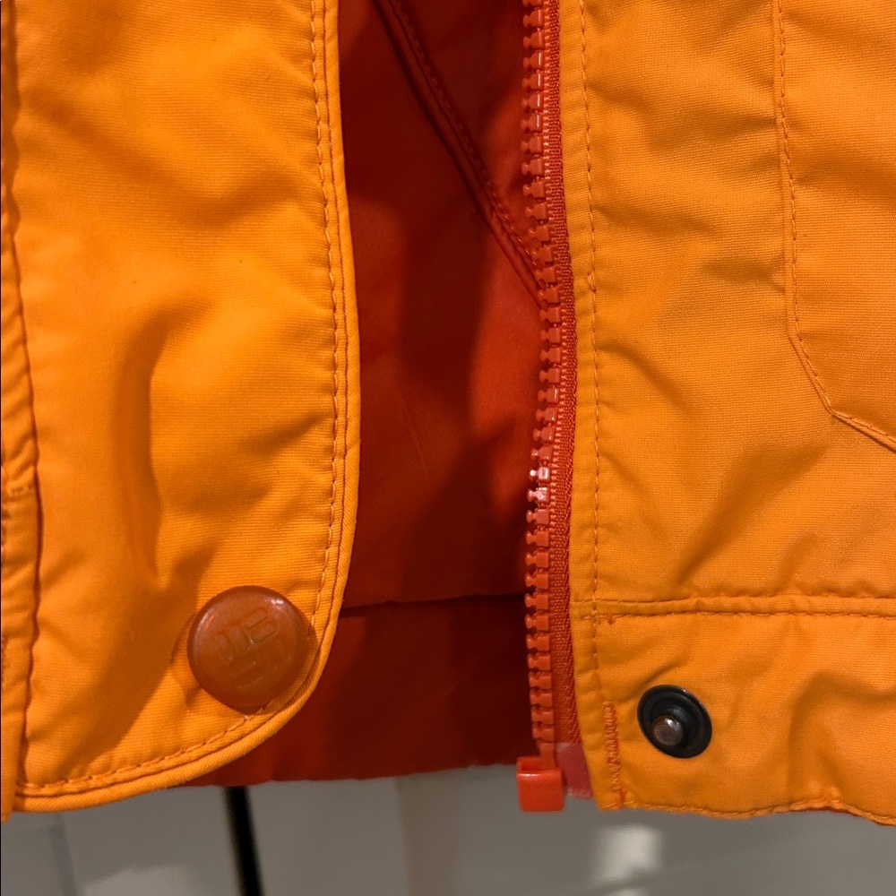 Columbia Orange/Dark Orange REVERSIBLE Utility Jacket Size S - Picture 8 of 10